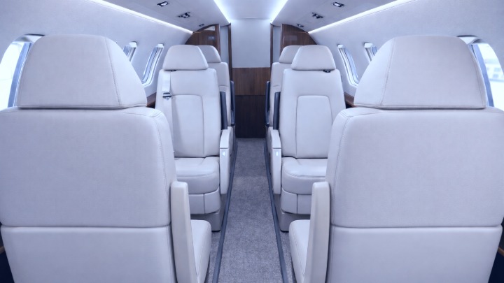 Phenom 300 Jet Interior
